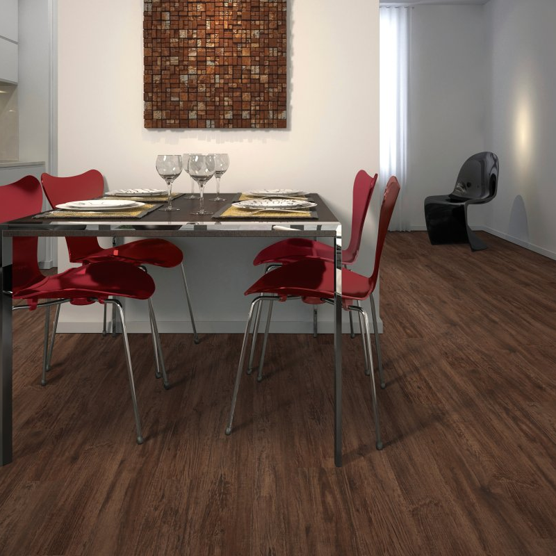 Luxury vinyl flooring -  Benton Beach II - Coffee Bean